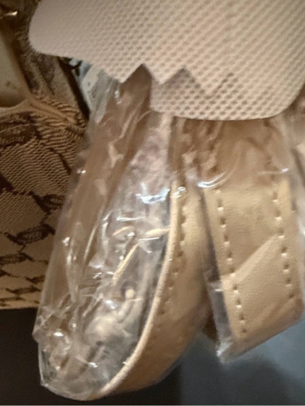 bebe Talulla Small Satchel Beige/Brown | NWT - Picture 10 of 11